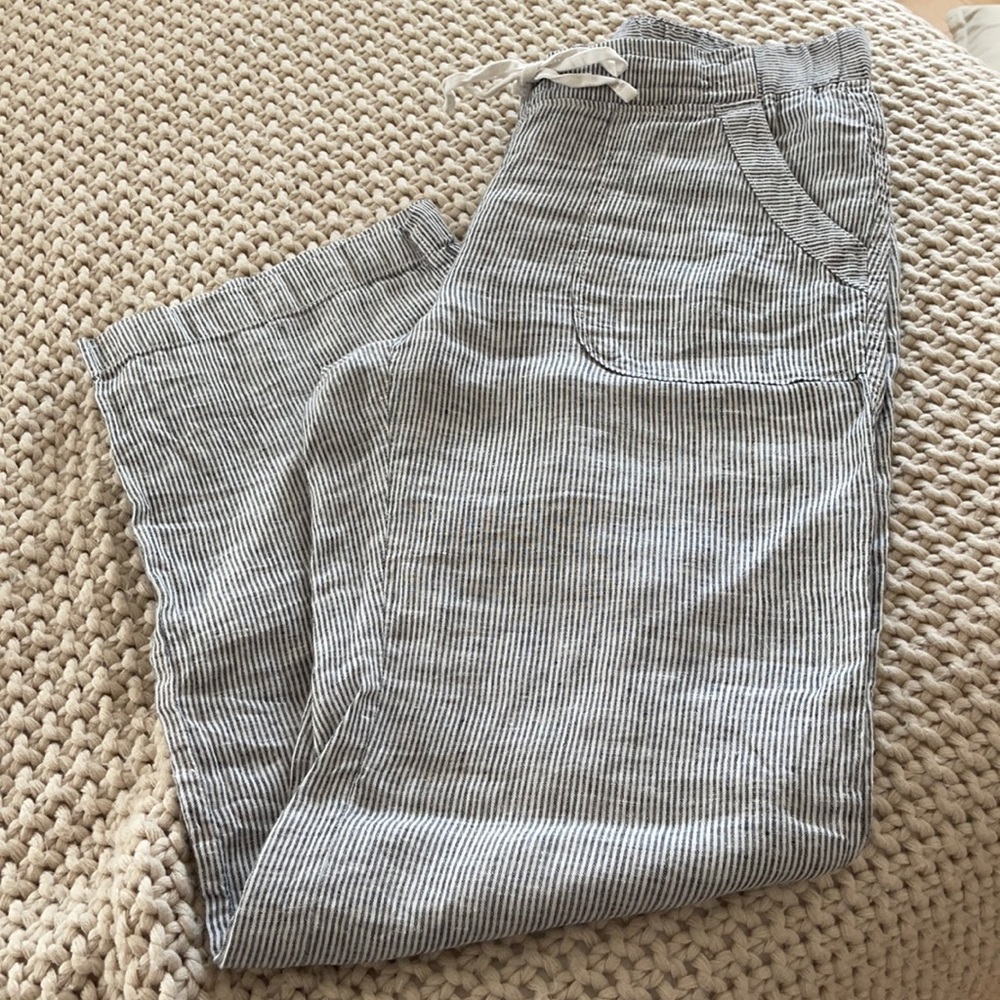 Athleta linen pants 12